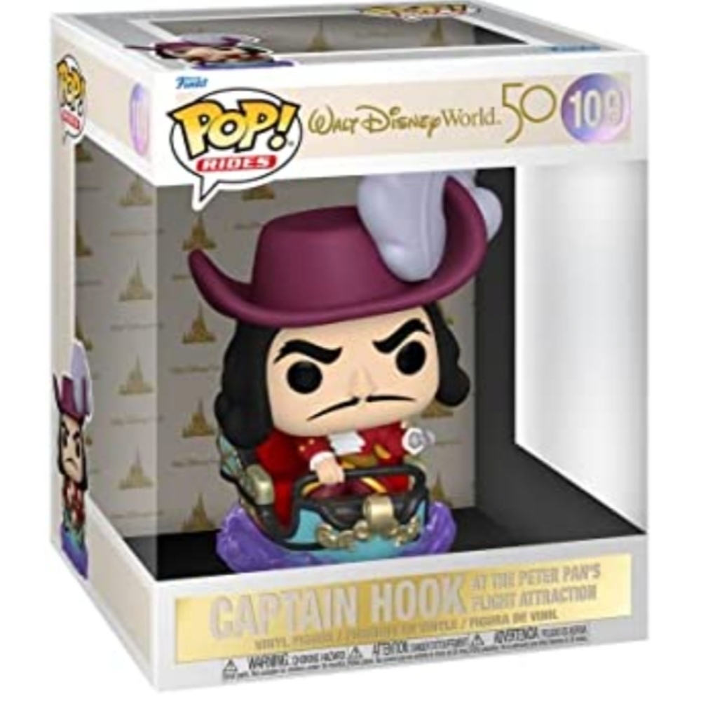 POP Captain Hook at Peter Pan's Flight Attraction #109 - Picture 2 of 3